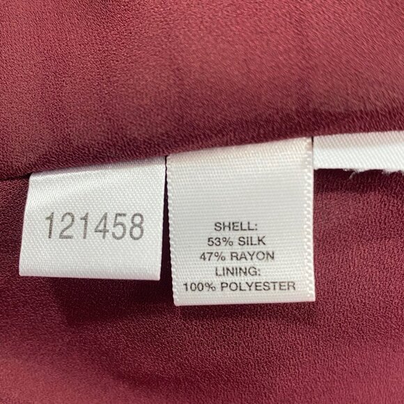 Loft Babydoll Slip Dress | 8 | Silk Blend Floral | Forest Fairy Whimsy Coquette - Picture 4 of 11